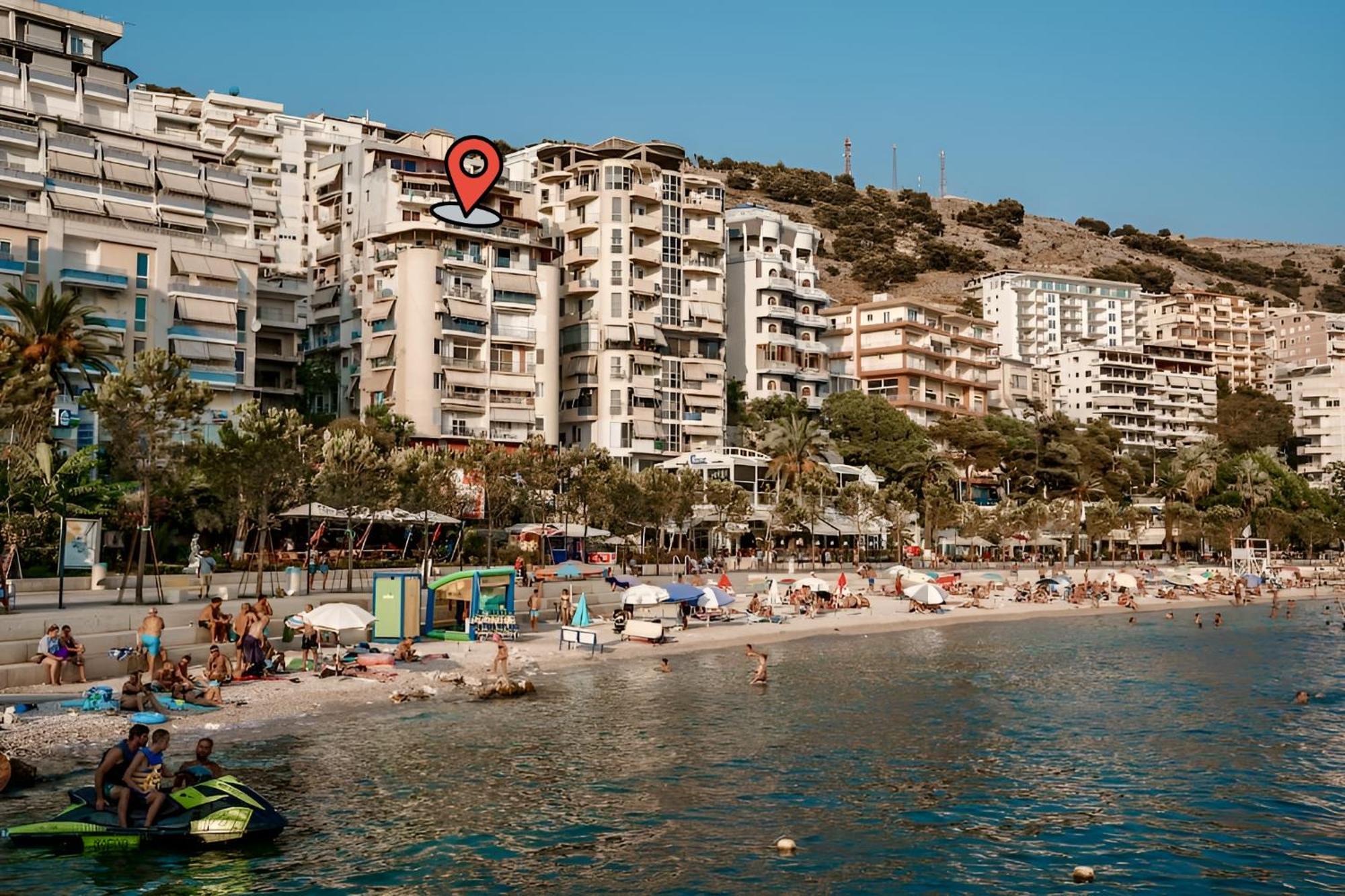 Sea Breeze Apartment Sarandë エクステリア 写真
